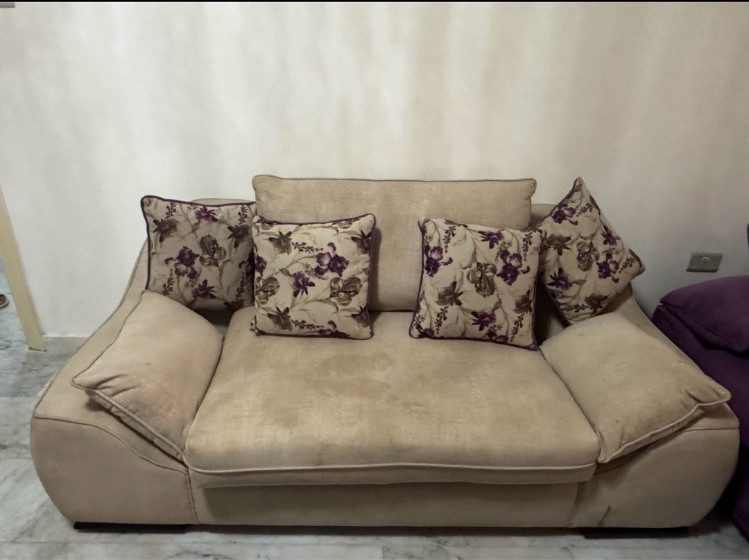 Living Room Sofa Set with Coffee Table 2