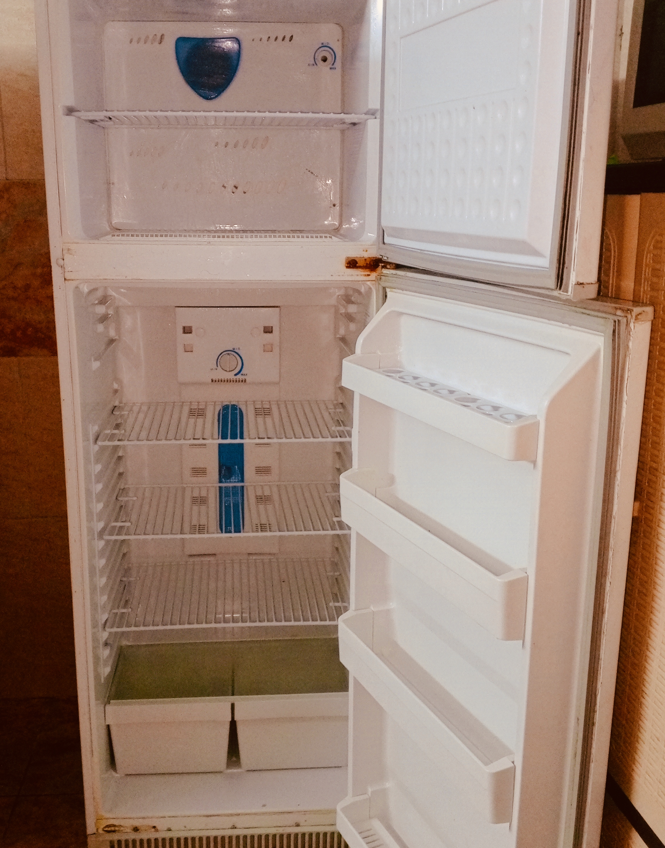 White two-door refrigerator 2