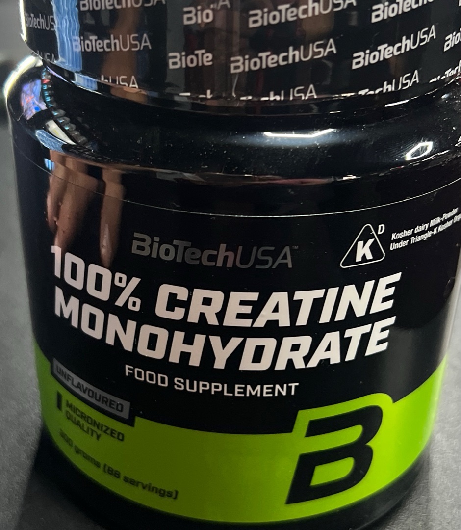 BioTechUSA 100% Creatine Monohydrate Unflavoured Food Supplement