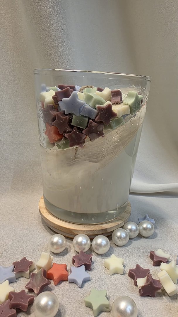 Star-shaped Wax Melts Candle 2