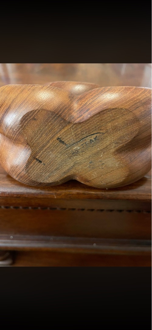 Hand-carved Wooden Bowl 2