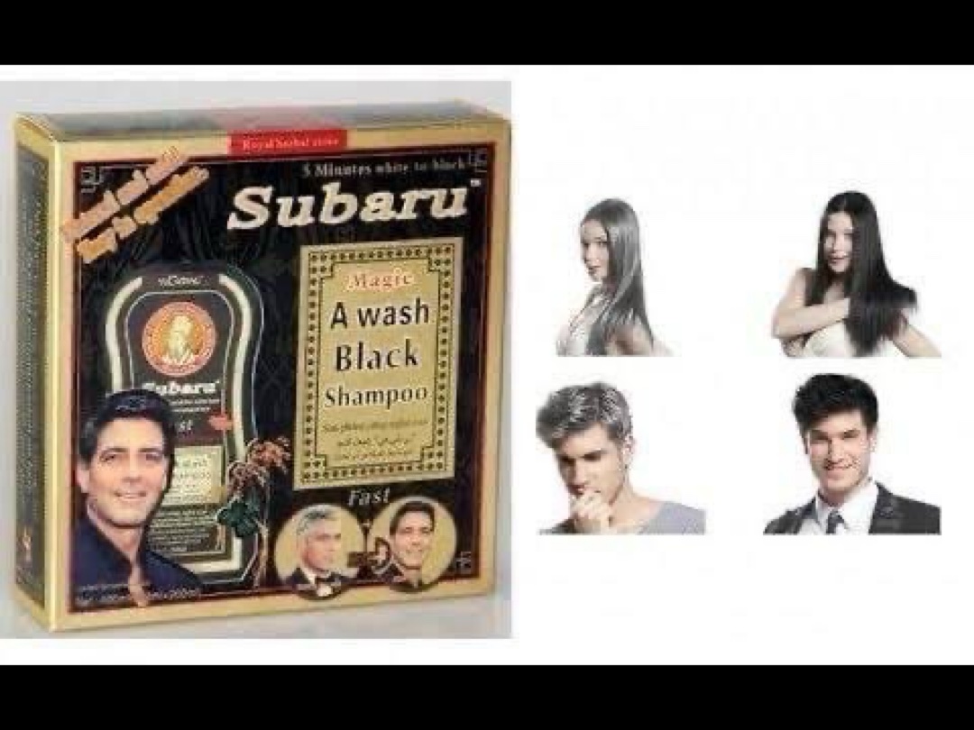 شامبو صبغة شعر سوبارو ماجيك أسود