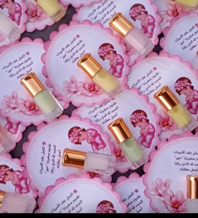 Personalized Mini Perfume Bottle Favors 2