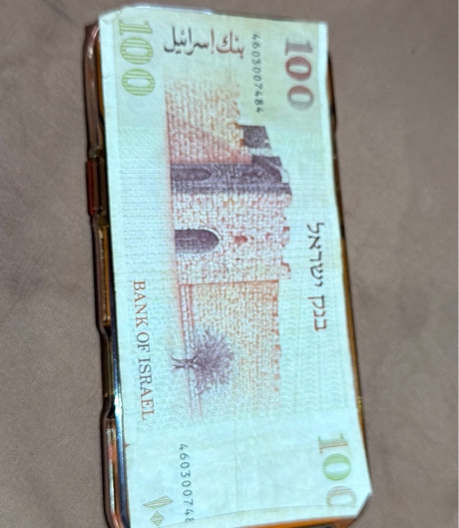 ورقة نقدية 100 شيكل إسرائيلي جديد 2