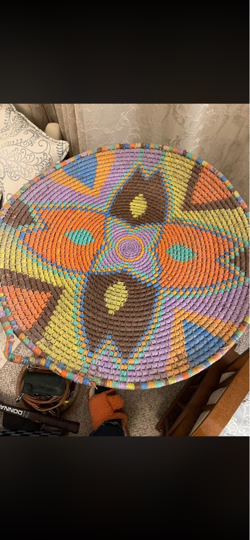 Colorful Woven Basket