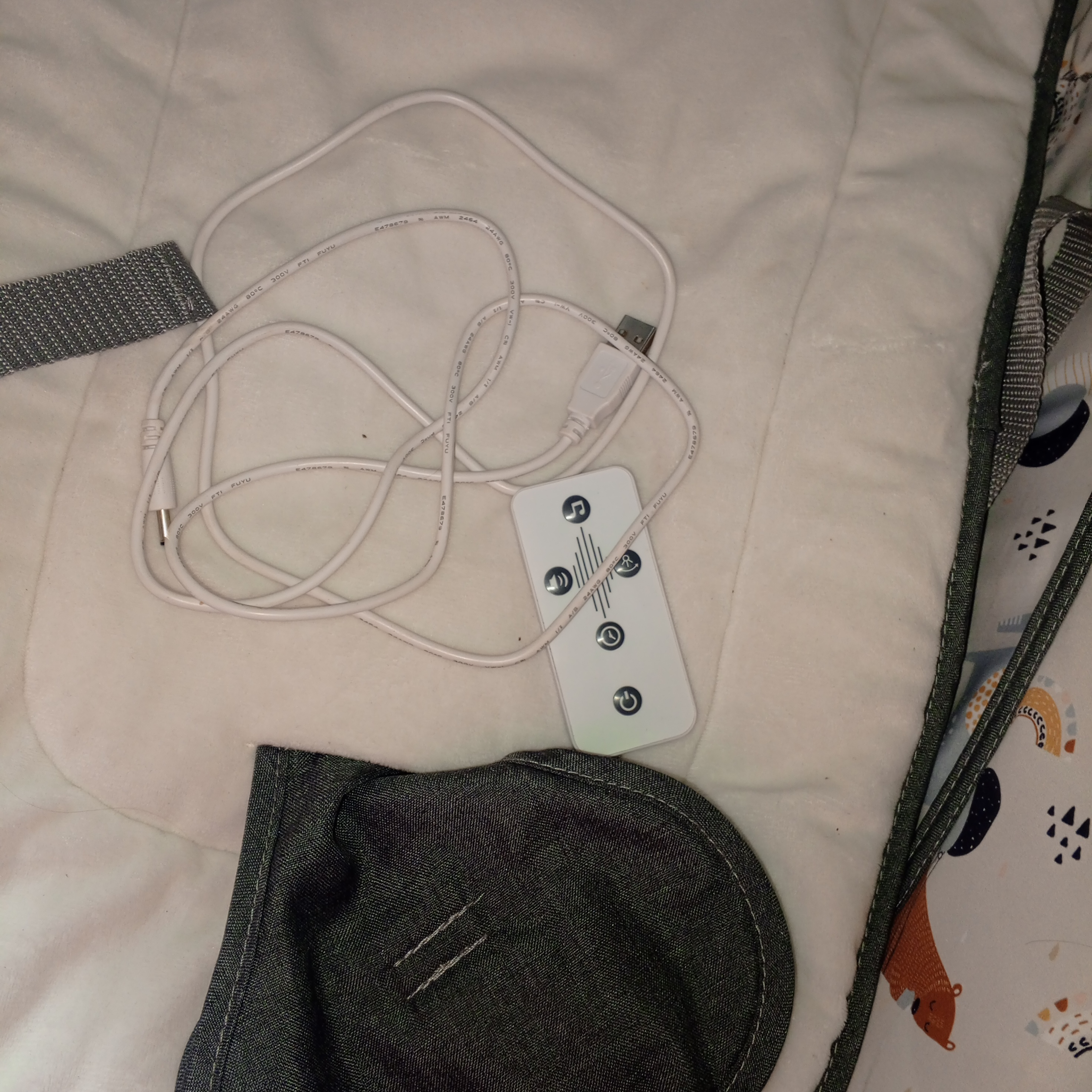 Baby Electric Swing with Mosquito Net and Remote 3