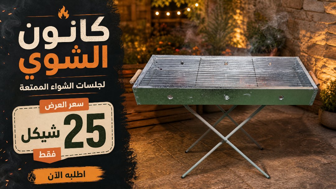 كانون الشوي لجلسات الشواء الممتعة