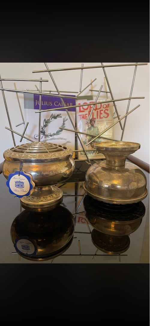 Vintage Brass Incense Burners 1
