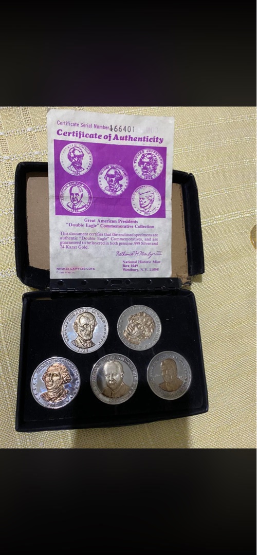 Great American Presidents Double Eagle Commemorative Collection