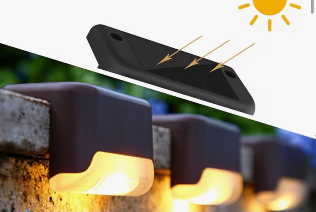 Solar Powered Outdoor Step Lights