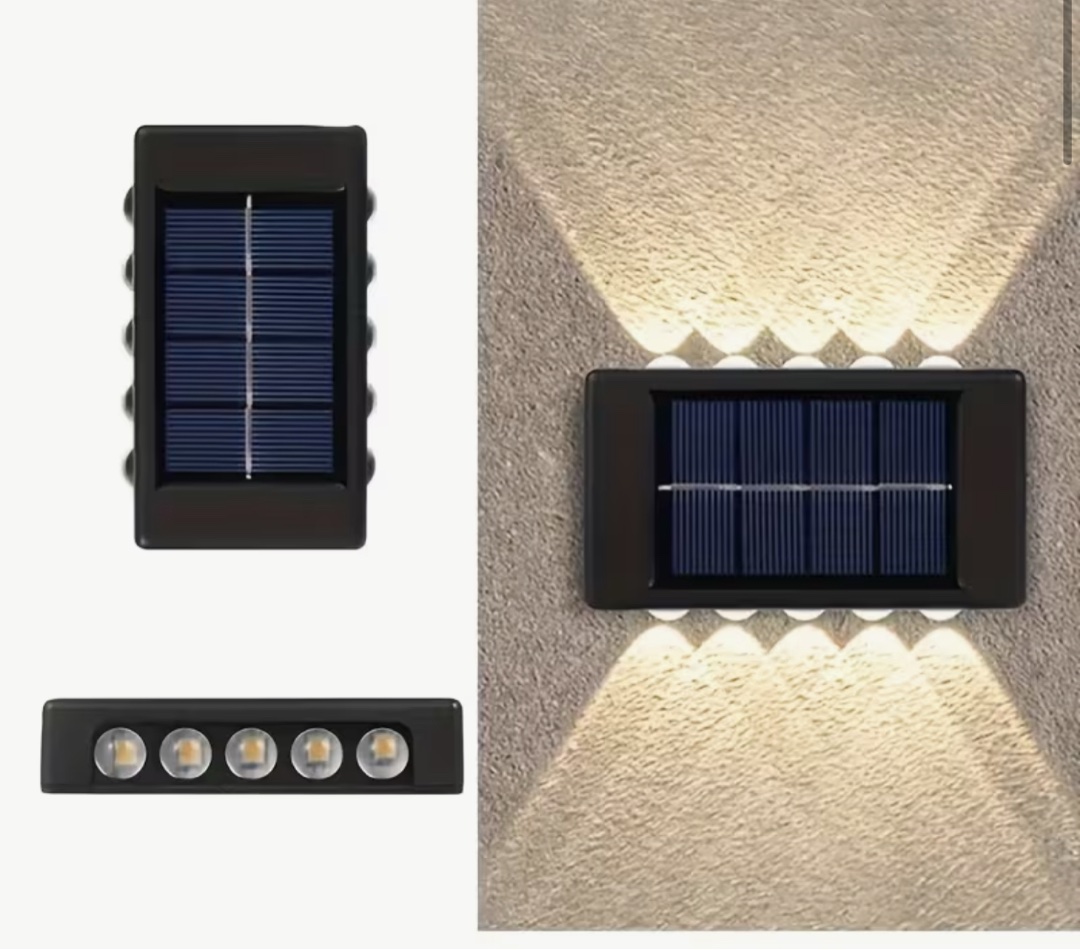Solar Powered Outdoor Wall Light