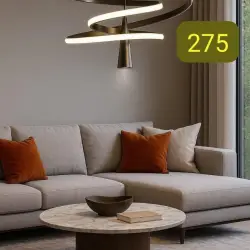 ثريا لولبية حديثة LED