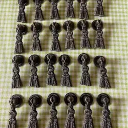 Set of 24 Vintage Tassel Drawer Pulls