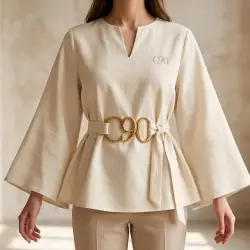 تونيك بيج أنيق مع حزام C90