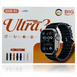 GUS-01 Ultra 3 Multi-functional Smart Watch with 7 Bands