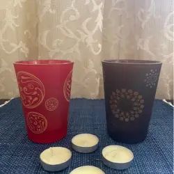 Decorative Candle Holders with Tea Lights