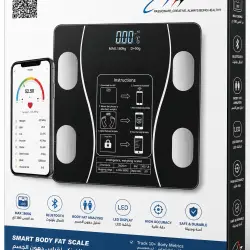 Smart Body Fat Scale with Bluetooth and LED Display