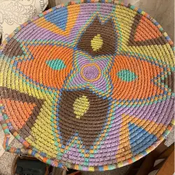 Colorful Woven Basket