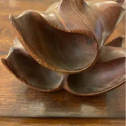 Hand-carved Wooden Bowl