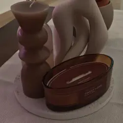 طقم شموع ديكور منزلي