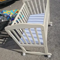 Baby Crib with Mattress
