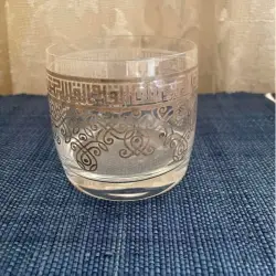Decorative Glass Tumbler