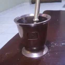 هاون ومدقة نحاسية عتيقة