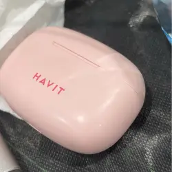 حافظة سماعات أذن HAVIT وردية