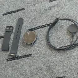 Smart watch with charger and straps