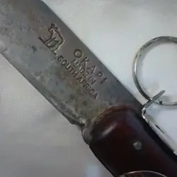 سكين أوكابي قابل للطي